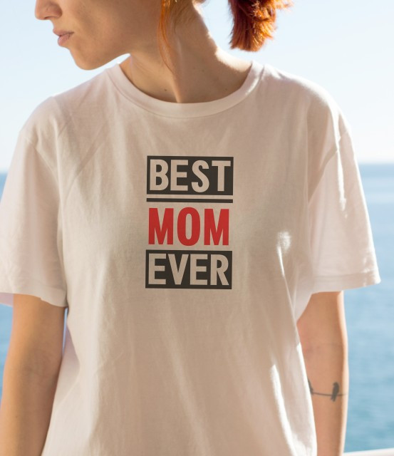 Imprimeu Tricou Best Mom Ever
