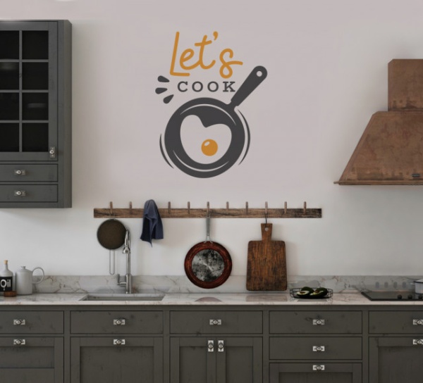 Sticker Bucatarie - Let's cook