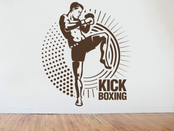 Sticker De Perete Kick Boxing