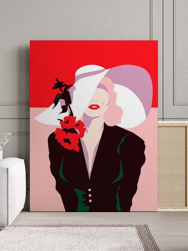 Tablou Canvas Modern Abstract - Classy Marilyn Monroe