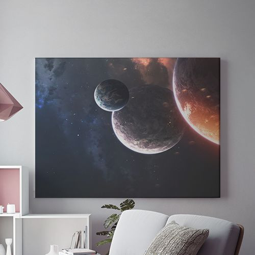 Tablou Canvas Planets