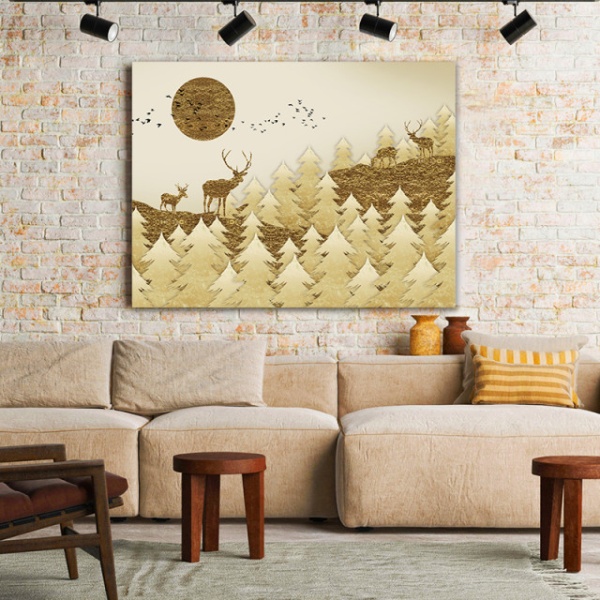 Tablou Canvas Rusty Forest