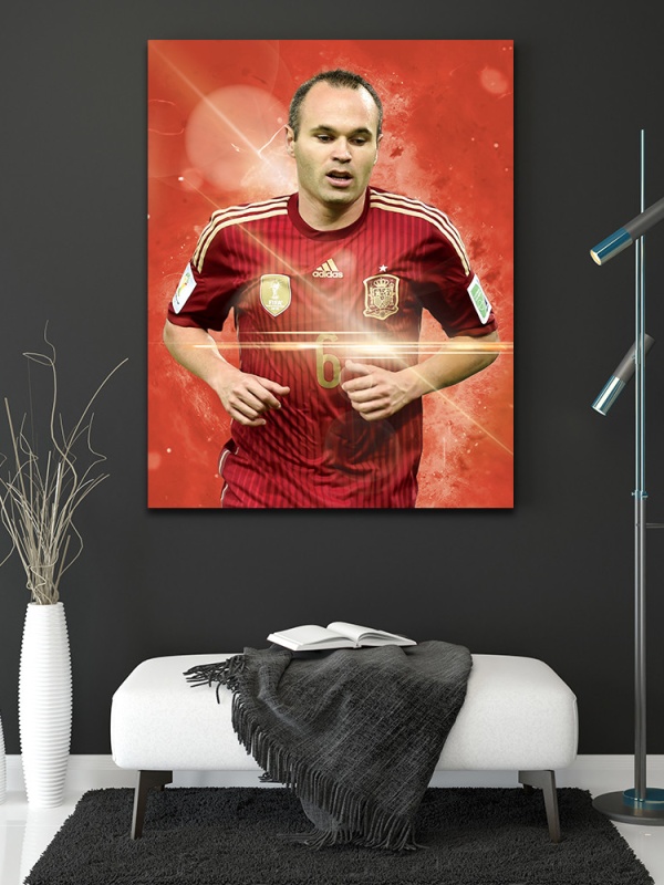 Tablou Fotbalisti Andres Iniesta