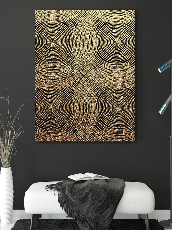 Tablou Golden circles