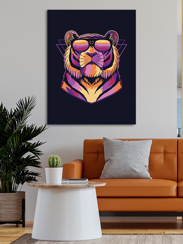 Tablou Modern art tiger
