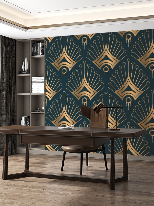 Fototapet - Golden art deco 3 (FTD1000305)