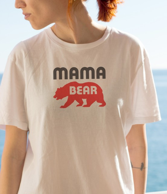 Imprimeu Tricou Mama Bear