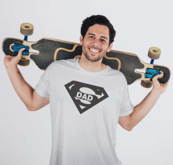 Imprimeu Tricou Super Dad