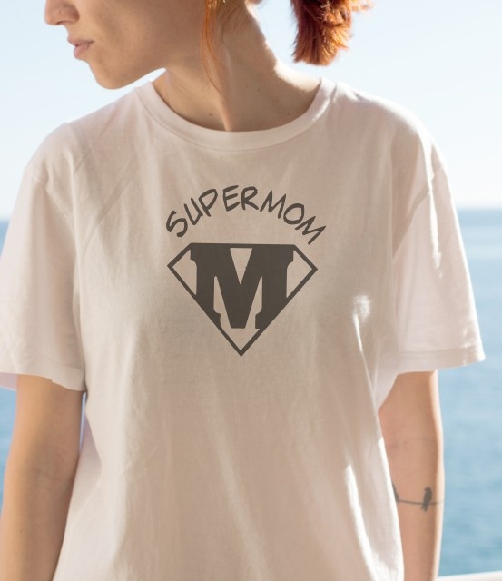 Imprimeu Tricou Super Mom