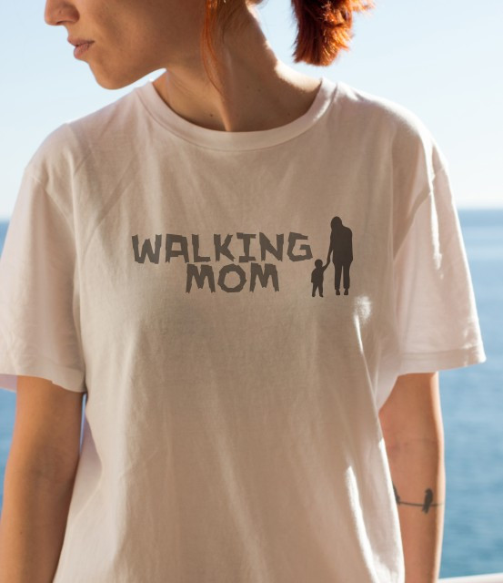Imprimeu Tricou Walking Mother