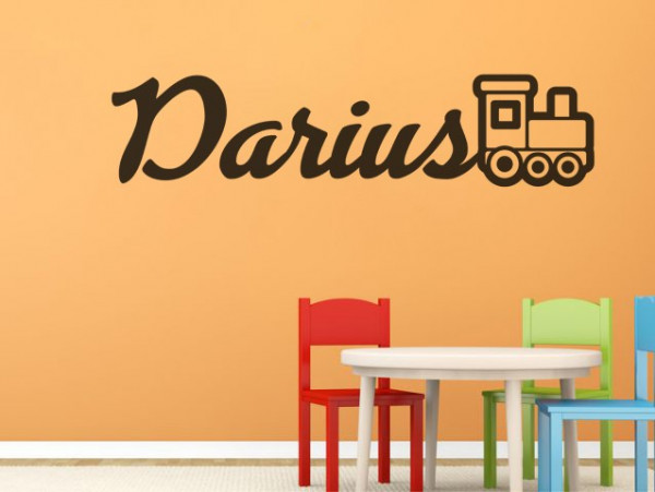 Sticker De Perete Cu Nume - Darius