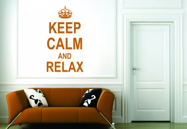 Sticker De Perete Keep Calm And Relax