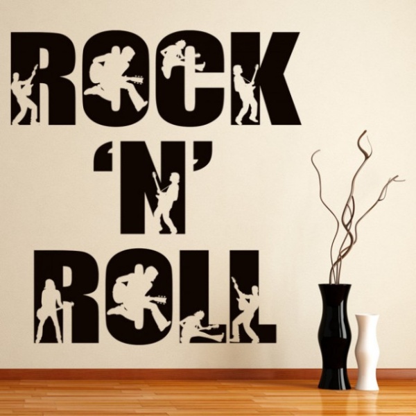 Sticker Rock'n Roll Band