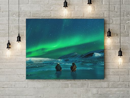 Tablou Canvas Aurora Boreala 1