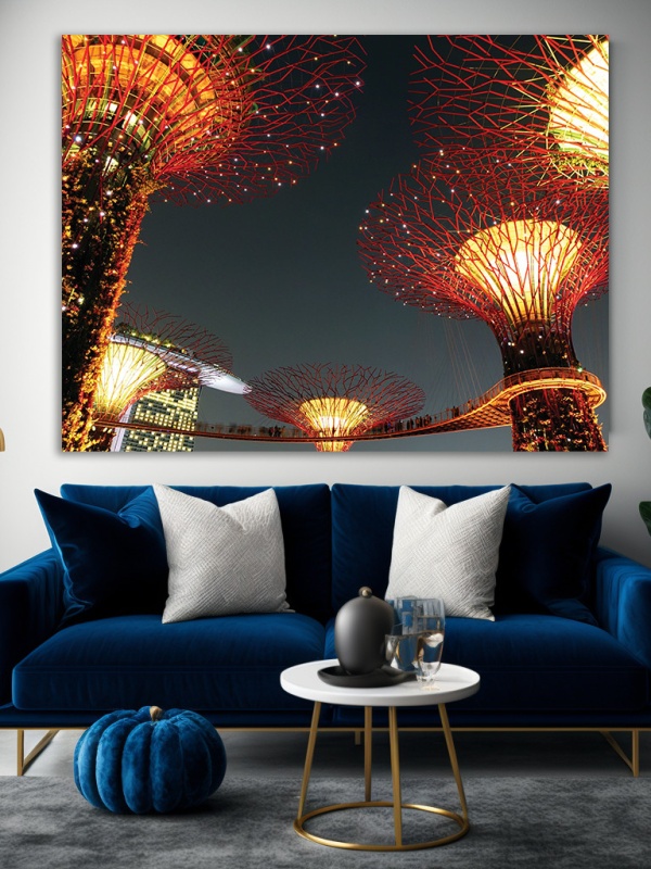 Tablou Light trees