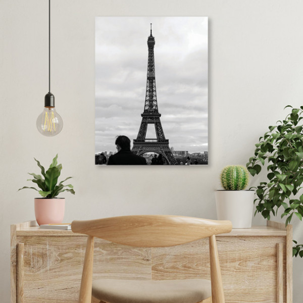 Tablou Office - Black And White Eiffel