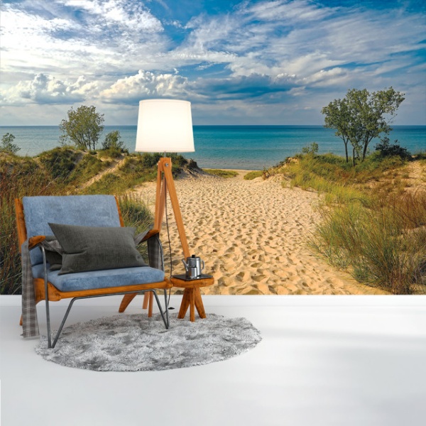 Foto tapet To the beach