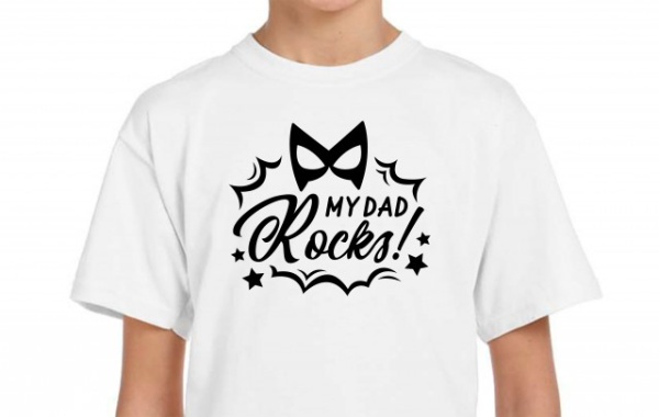 Imprimeu Tricou My Dad Rocks Cu Masca