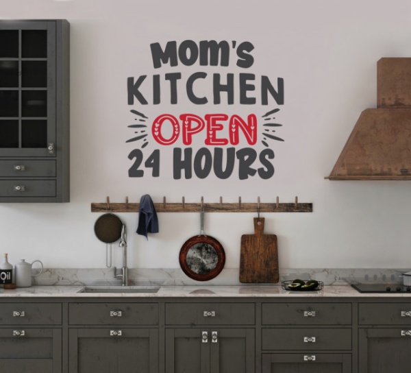 Sticker Bucatarie - Mom's kitchen