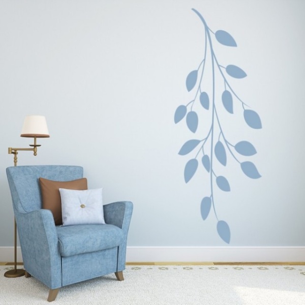 Sticker de Perete Hanging Branch Trees Leaves