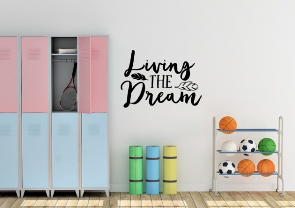 Sticker De Perete Living The Dream