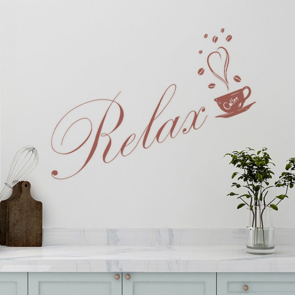 Sticker De Perete Relax Coffee