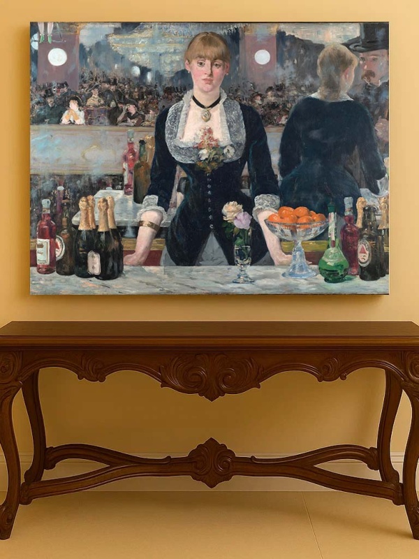 Tablou Canvas "A Bar at the Folies-Bergère" - Barul de la Folies-Bergère