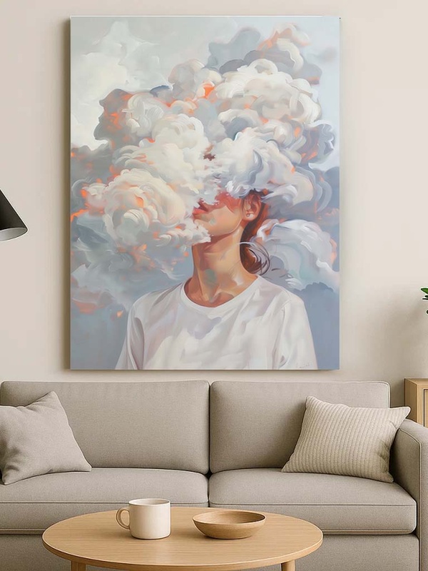 Tablou Canvas - Head in the Clouds