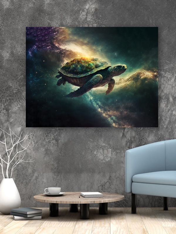 Tablou Cosmic turtle