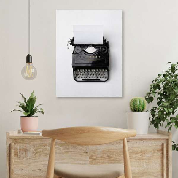 Tablou Office - Black Typewriter