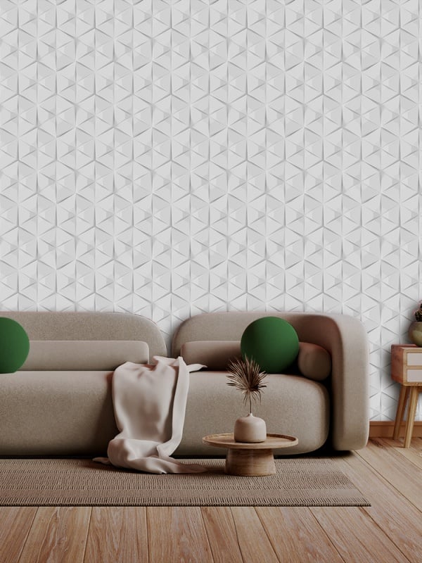 Fototapet 3D - Simple hexagonal tiles 3D048