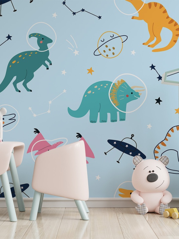 Fototapet copii Space dinos (FTD100092)