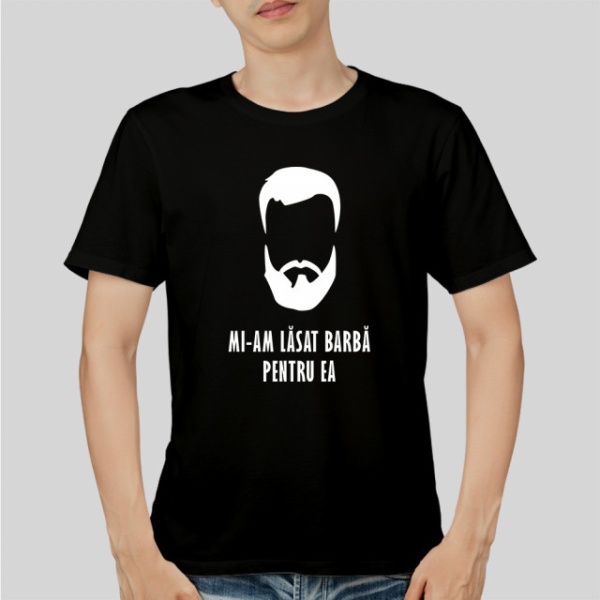 Imprimeu Tricou Barba pentru ea