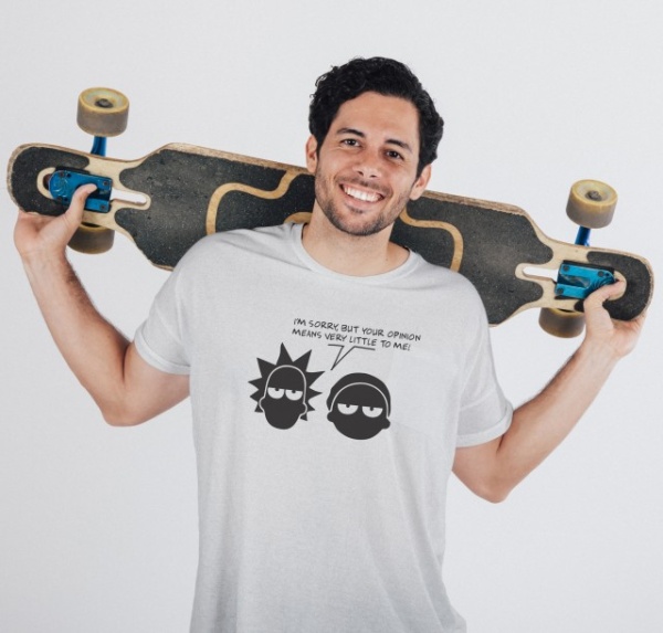 Imprimeu Tricou Rick And Morty