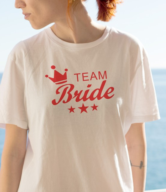 Imprimeu Tricou Team Bride