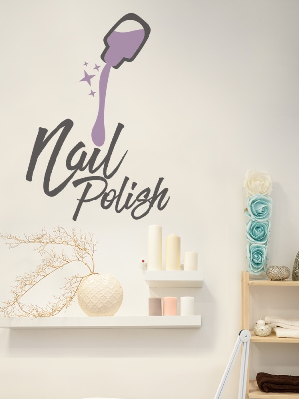 Nail polish (paint drop)