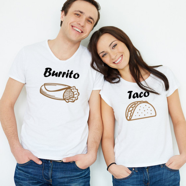 Set Imprimeu Tricouri - Taco si burrito
