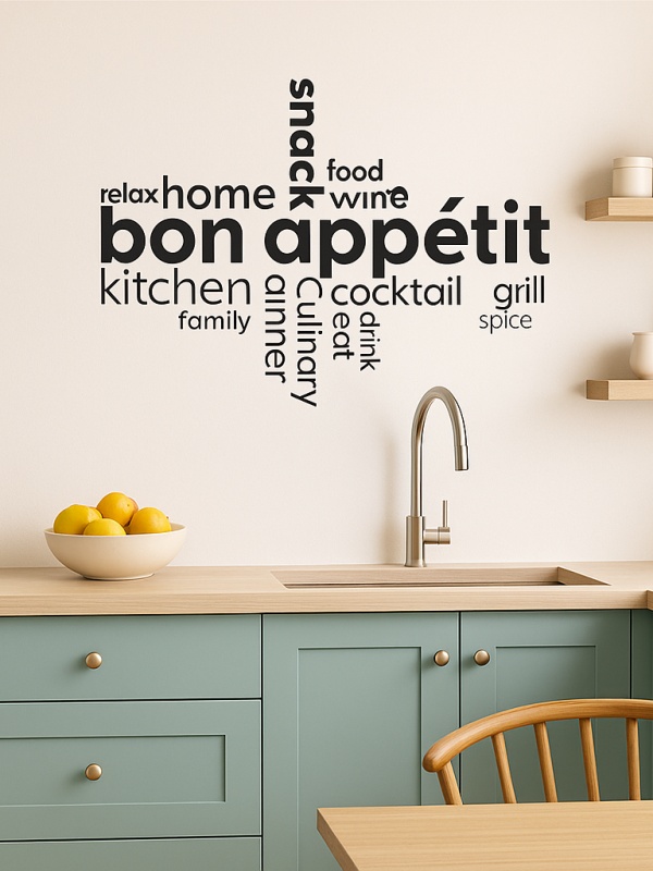 Sticker De Perete Bon Appetit 2