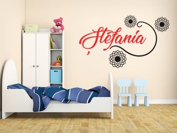 Sticker De Perete Cu Nume - Stefania