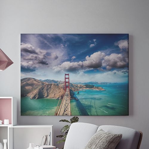 Tablou Canvas Bridge And Contrast