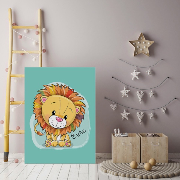 Tablou Copii - Cute Lion