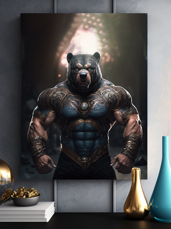 Tablou Warrior bear