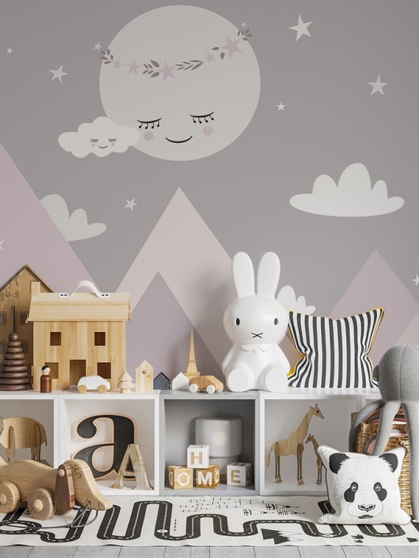 Fototapet copii Sleeping moon (FTD100003)