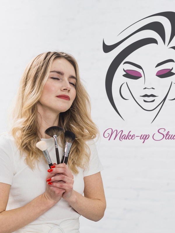 Make-up studio sexy lady