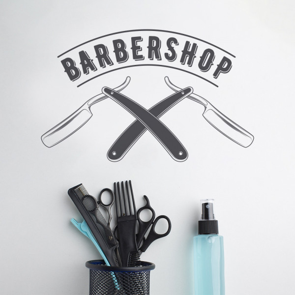 Sticker Barbershop (Knives)