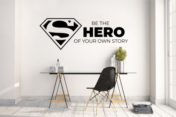 Sticker De Perete Be The Hero