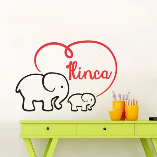 Sticker De Perete Cu Nume - Ilinca