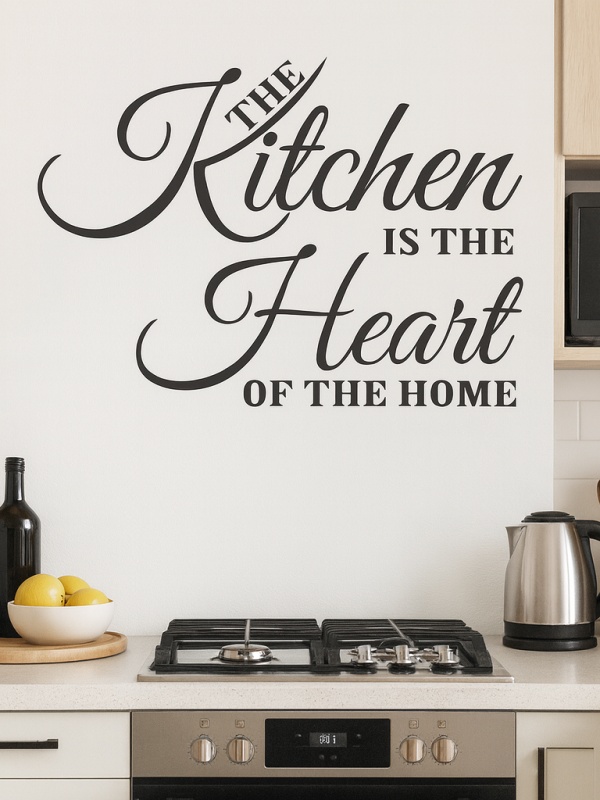 Sticker De Perete Kitchen Heart