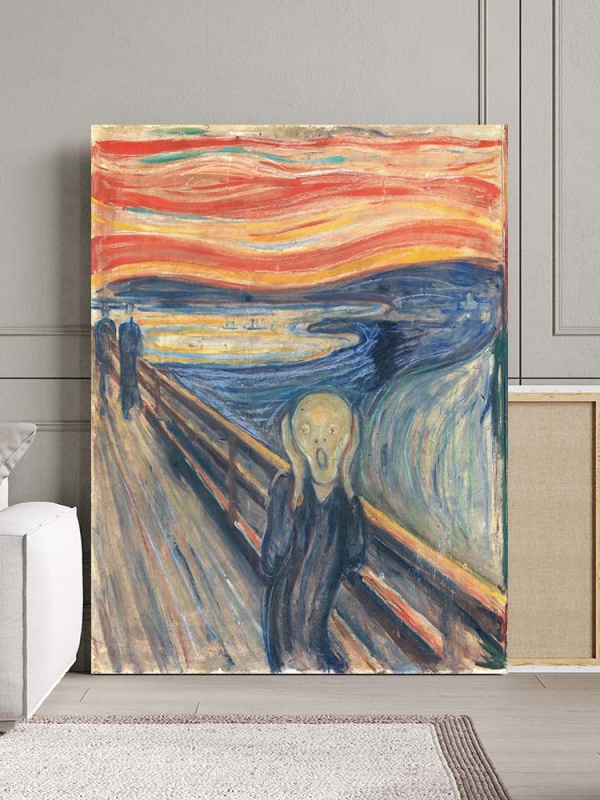 Tablou Canvas "The scream" - Țipătul