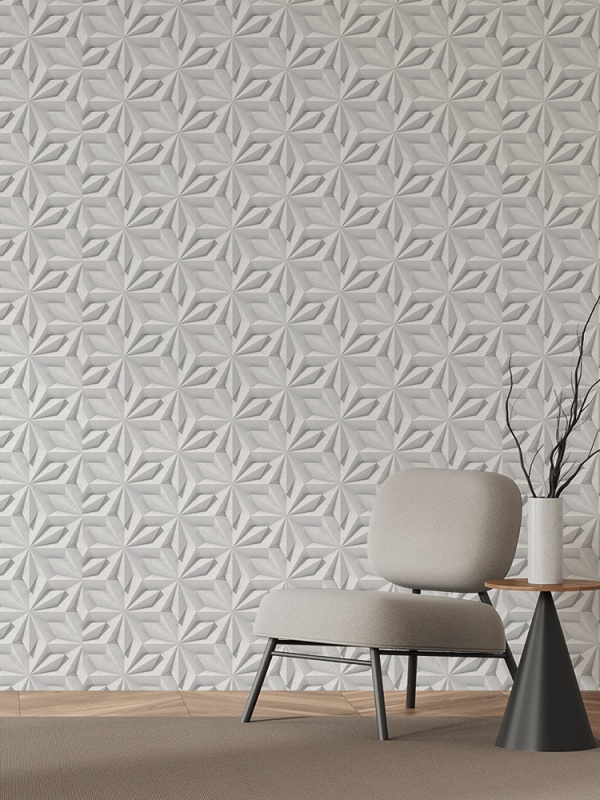 Fototapet 3D - Star Shaped Pattern 3D032